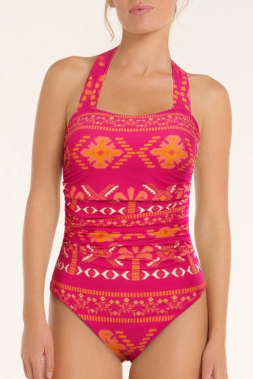 Marilyn One-piece in Tribal Gone West by Hermoza