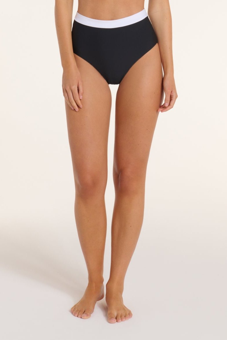 Lauren High Waisted Two-Piece Swimsuit Bottom by Hermoza