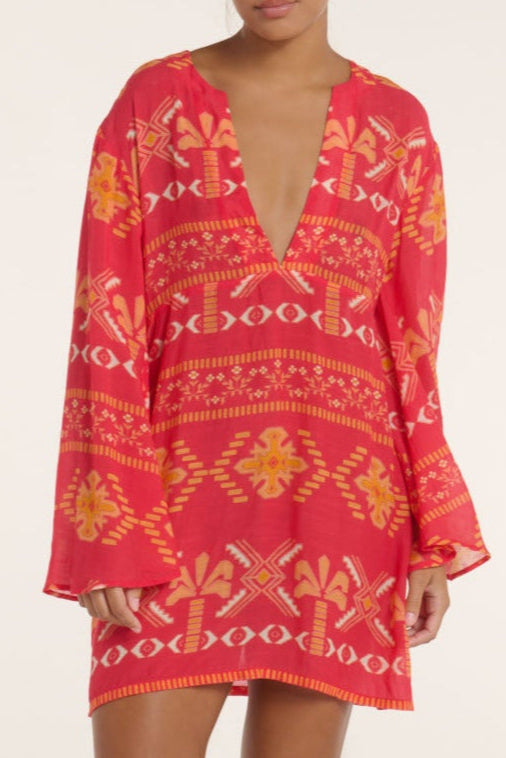 Colette Dress in Tribal Gone West by Hermoza