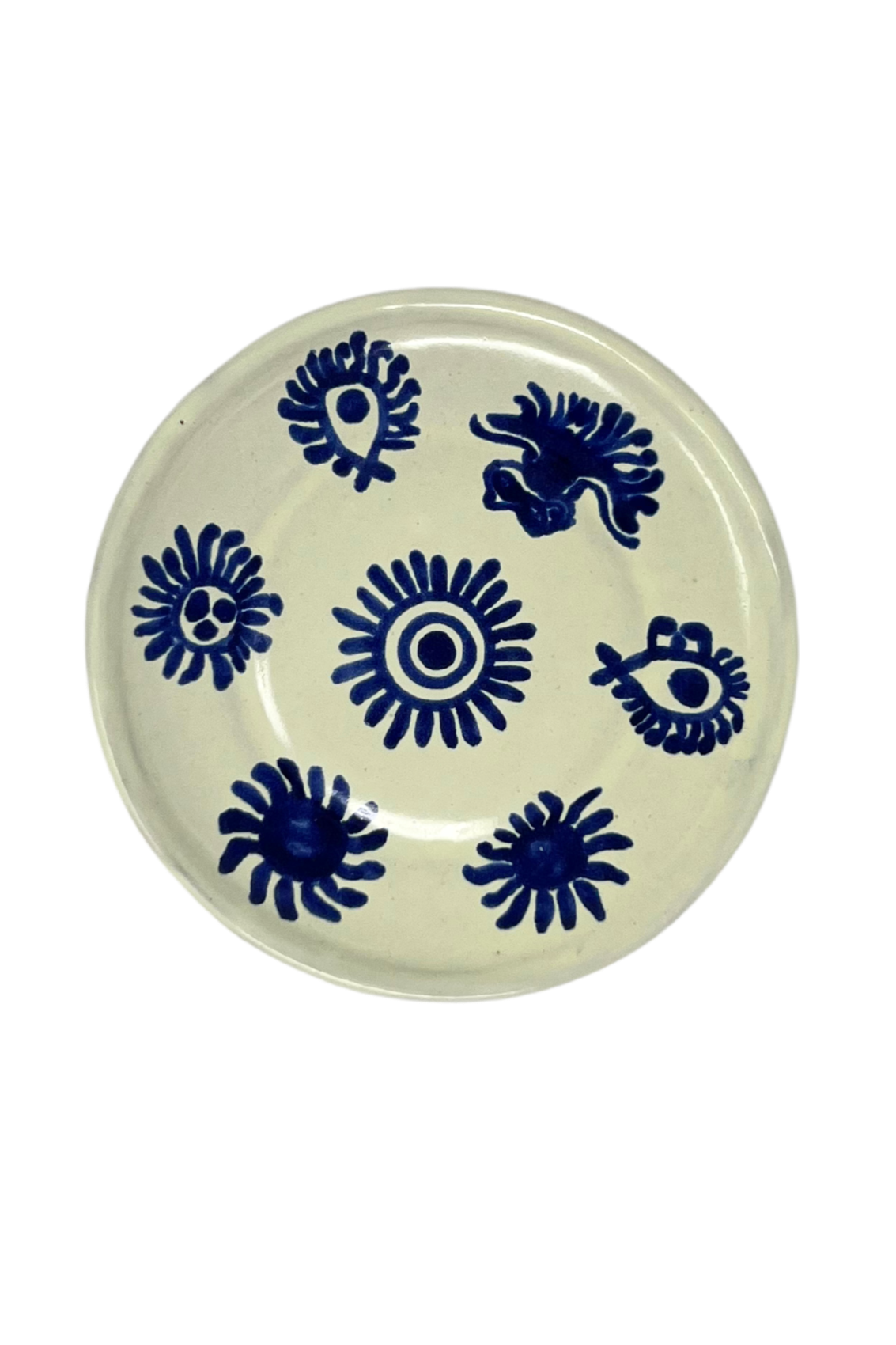 Aztec Salad Plate - Set of 4 by Agave (HerStory Exclusive)