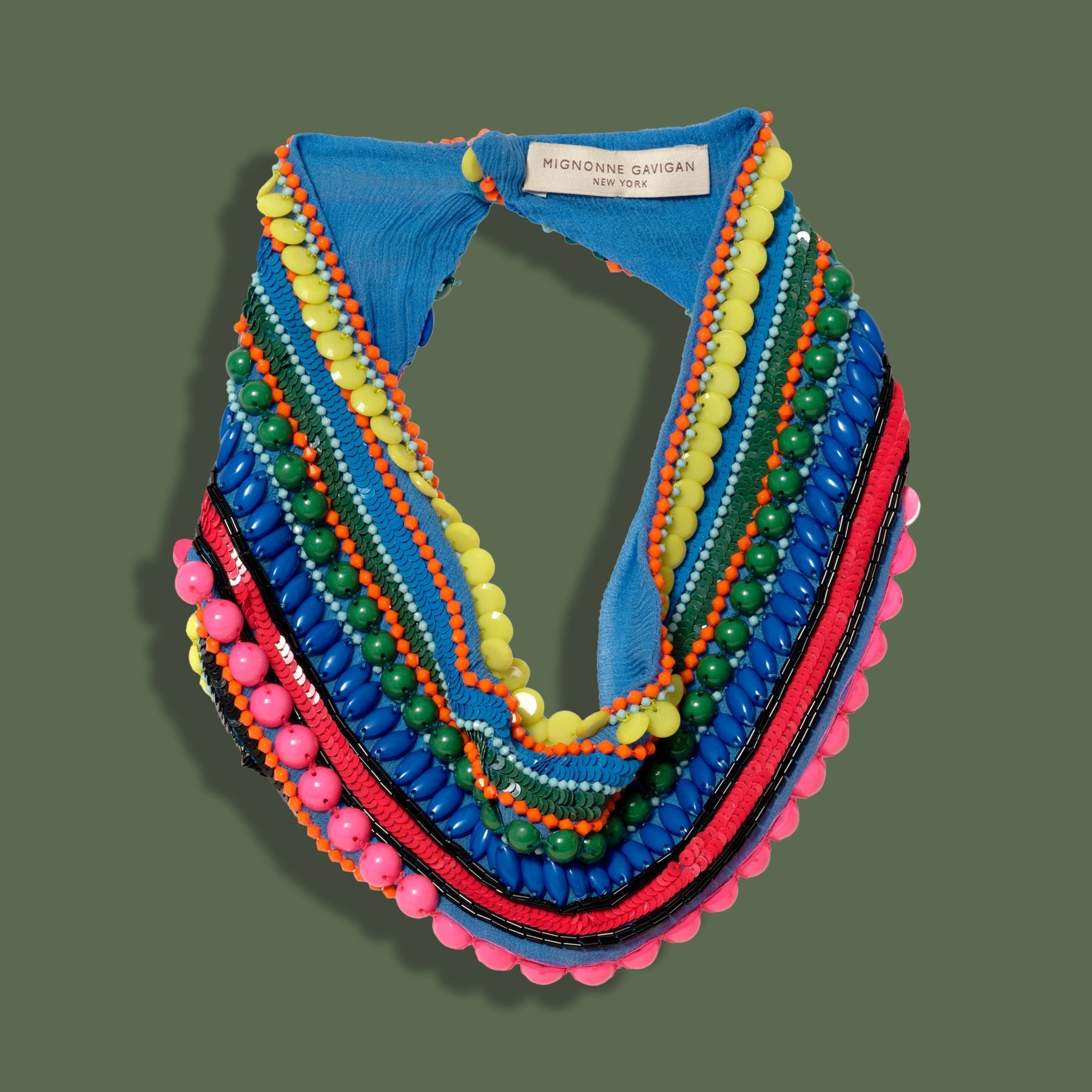Samira Mini Scarf Necklace by Mignonne Gavigan