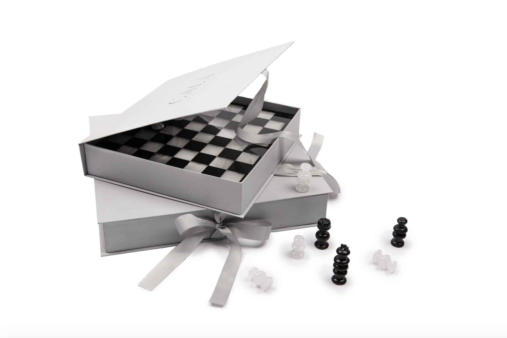 Chessboard - Blanco Negro by Agave