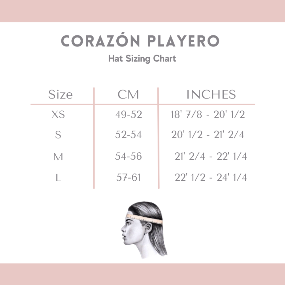 Exclusive Morada Flores Hat by Corazon Playero