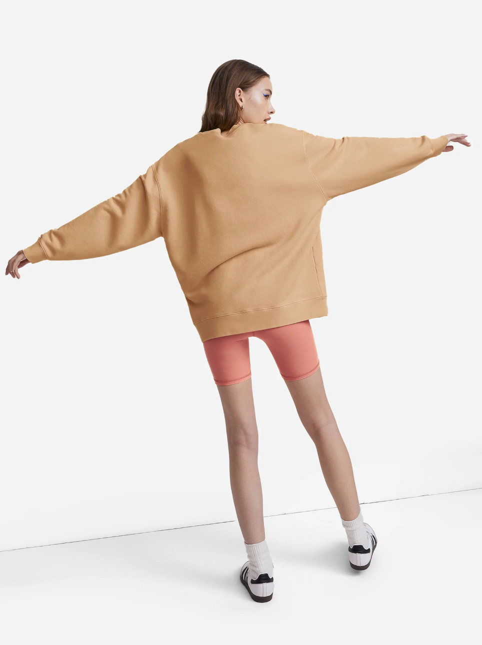 Fleece Oversized Sweatshirt by Urban Luxe Lifestyles
