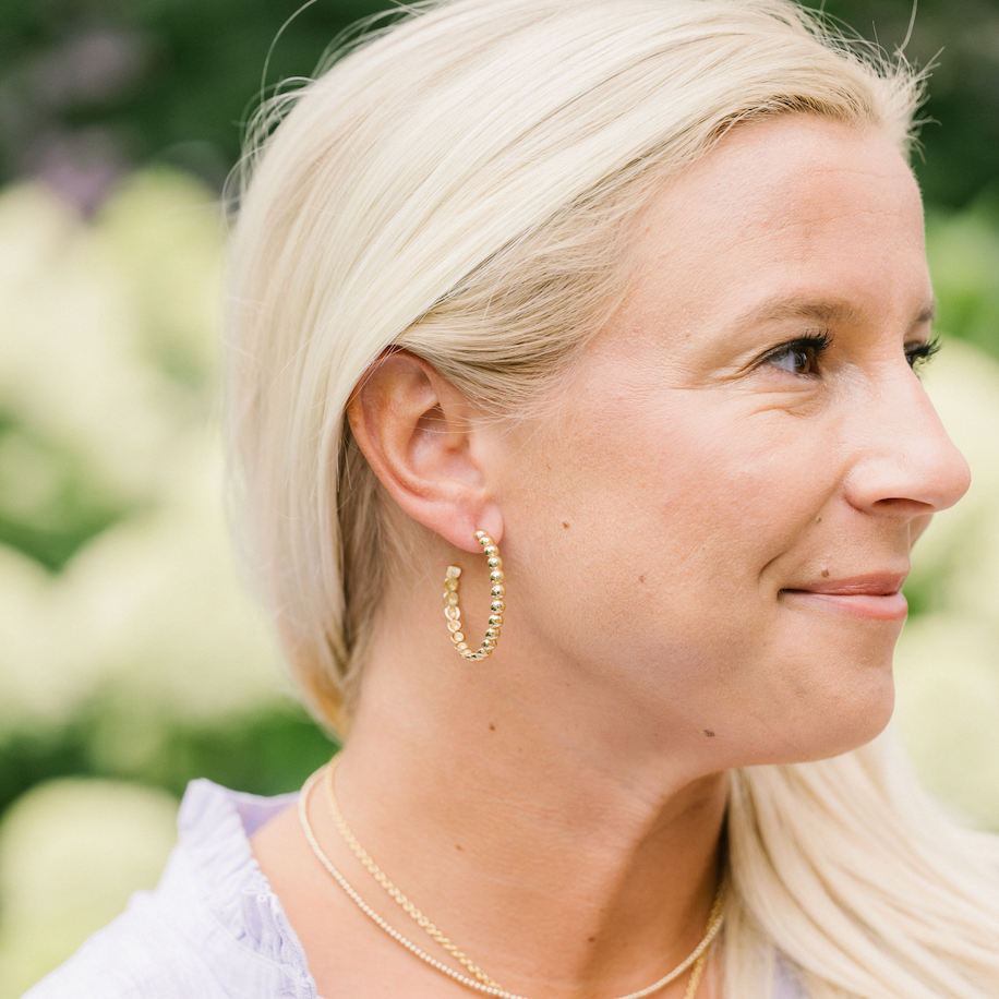 Florentina Hoops - Medium by Gresham