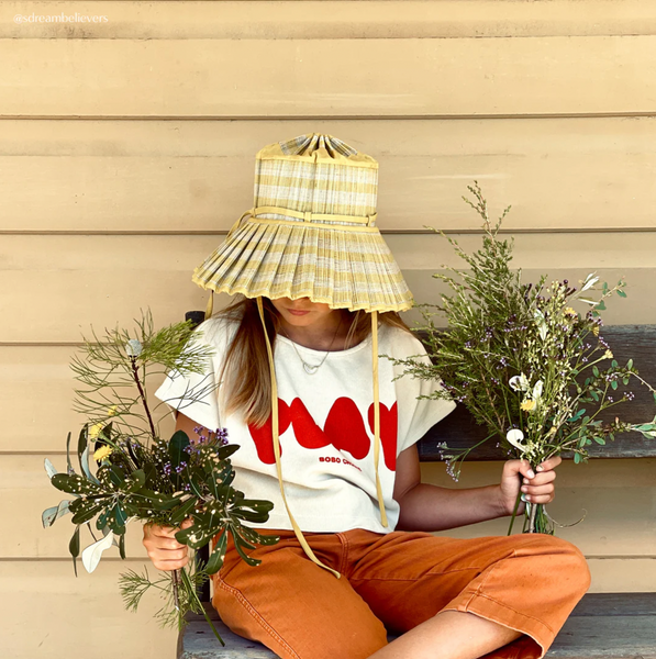 Swanbourne Beach Capri Child Hat by Lorna Murray