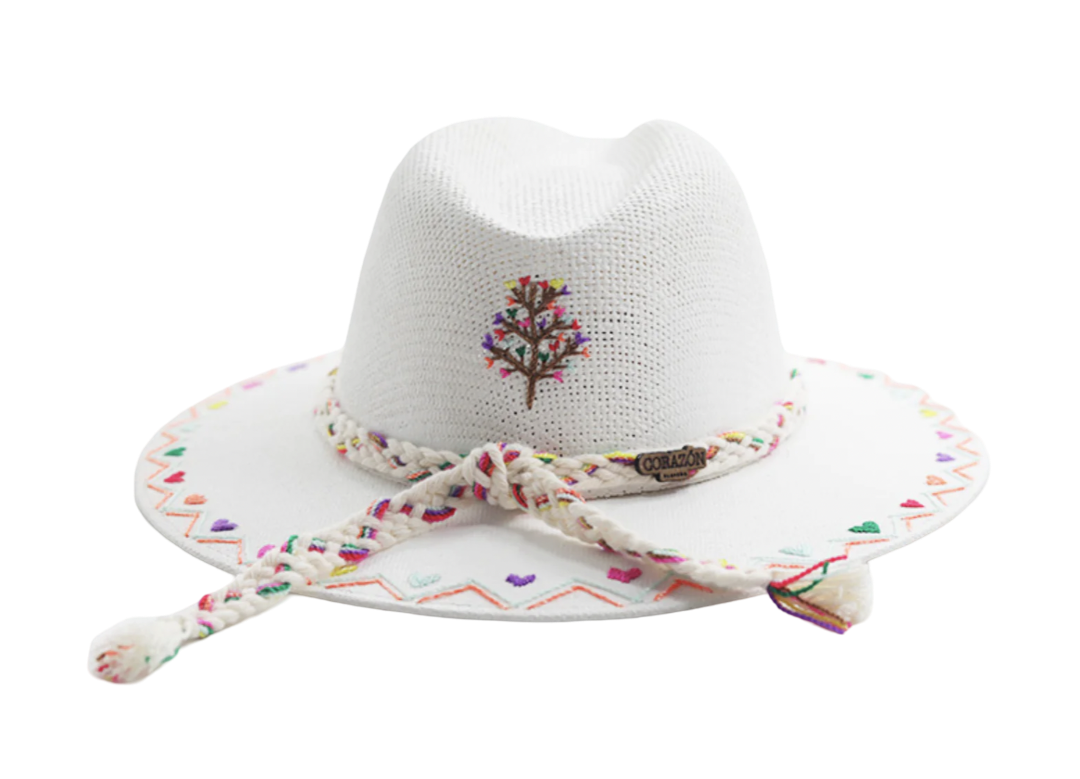 Exclusive Corazón Tree of Love Bebe Hat by Corazon Playero - Preorder