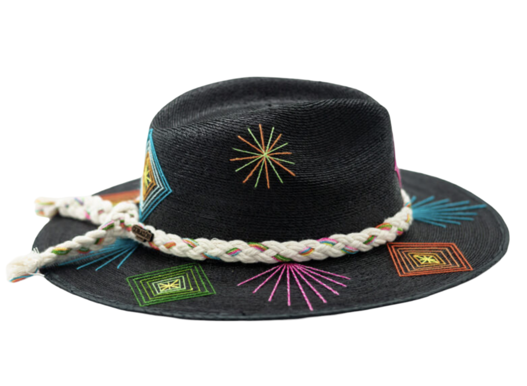 Exclusive Luanna Flora Black Hat by Corazon Playero - Preorder