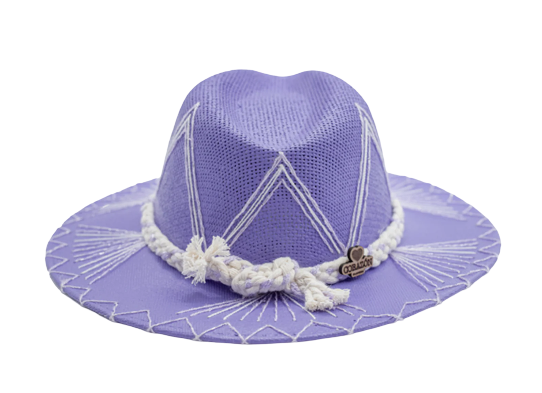 Exclusive Lavender Isabella Bebe Hat by Corazón Playero