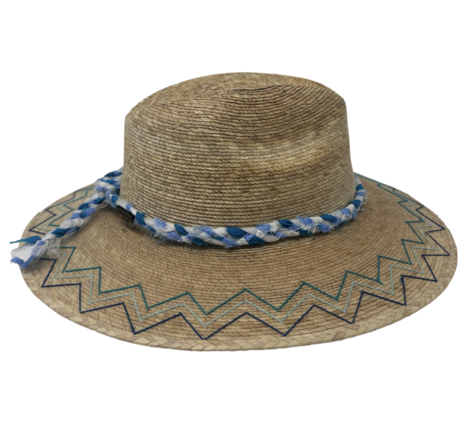 Exclusive Chevron - Blue Hat by Corazon Playero
