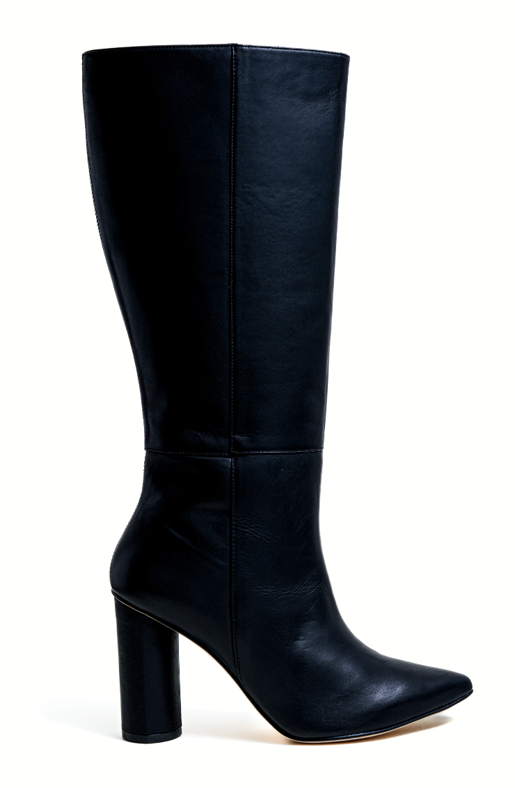 Celina Tall boot - Black by Alma Caso