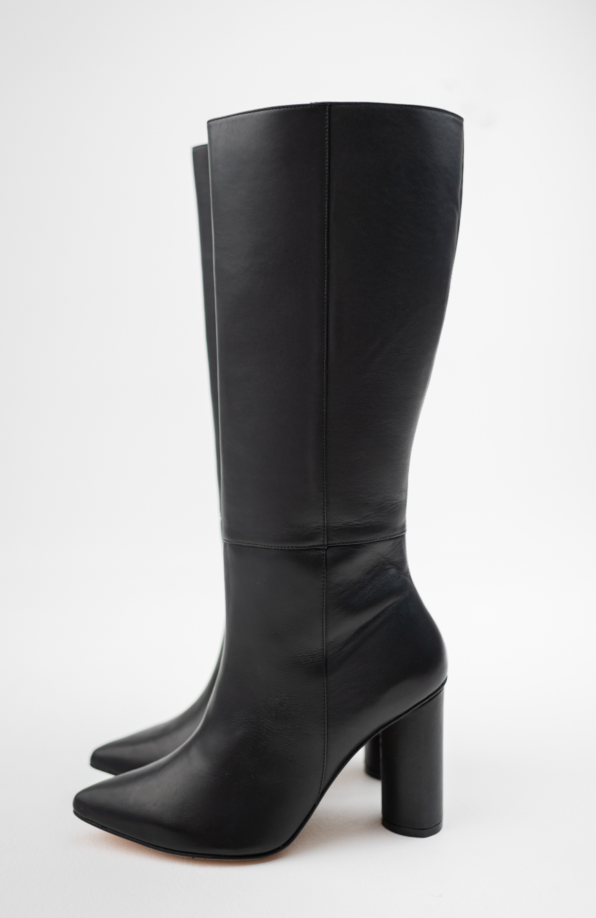 Celina Tall boot - Black by Alma Caso