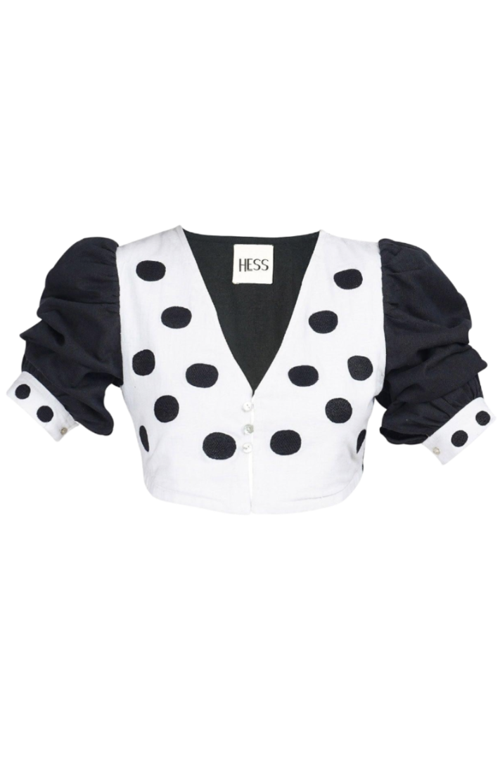 Polka Top by Hess