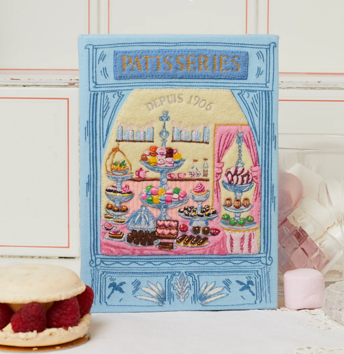 Book Clutch Patisseries Strapped by Olympia Le-Tan