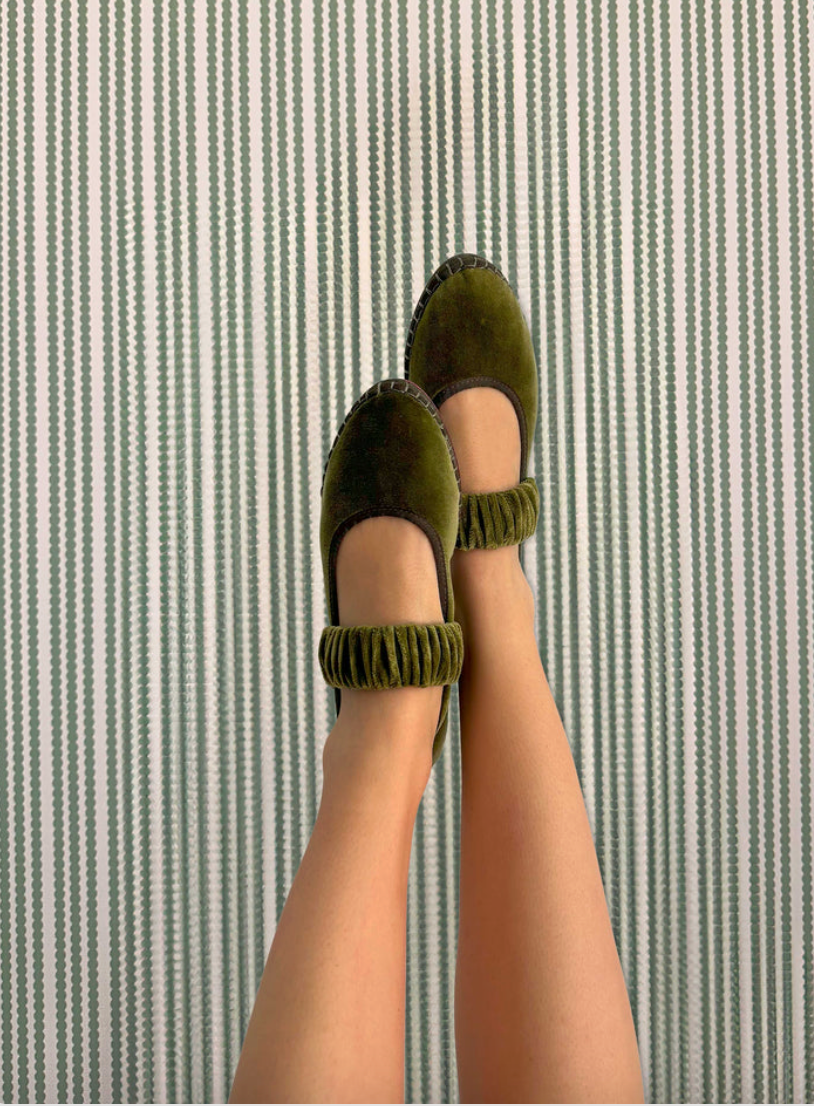 Mafalda Olive Green by Flabelus