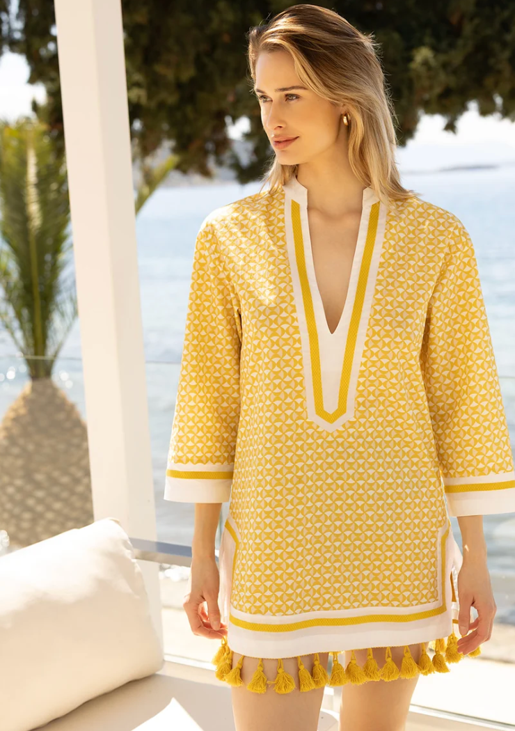 Monica Long Sleeve Tunic by Hermoza
