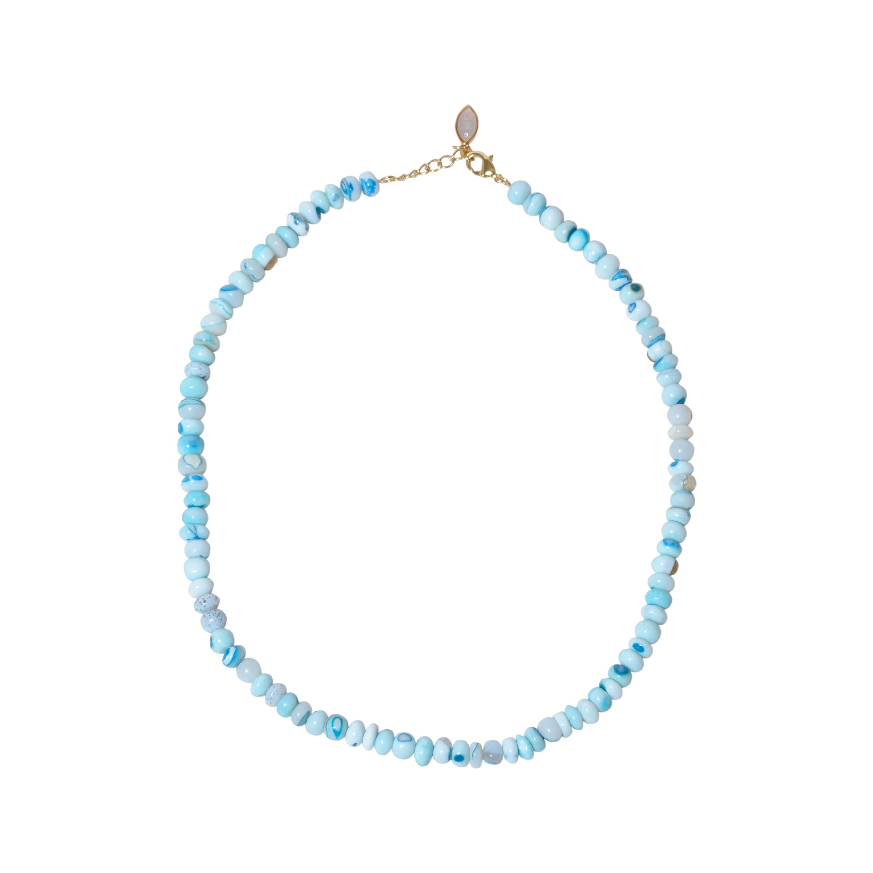 Alia Necklace Blue Opal by Mignonne Gavigan