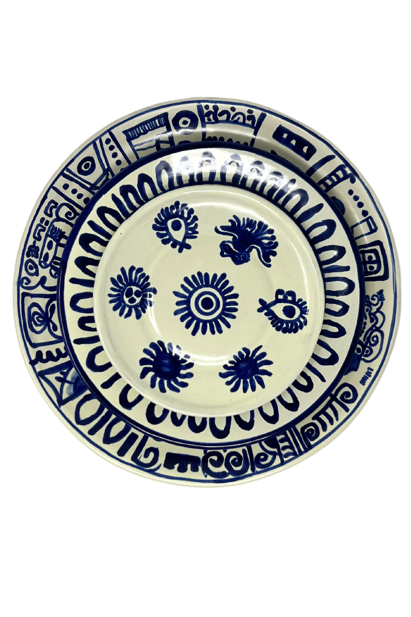 Aztec 12-Piece Dinnerware Set by Agave (HerStory Exclusive)