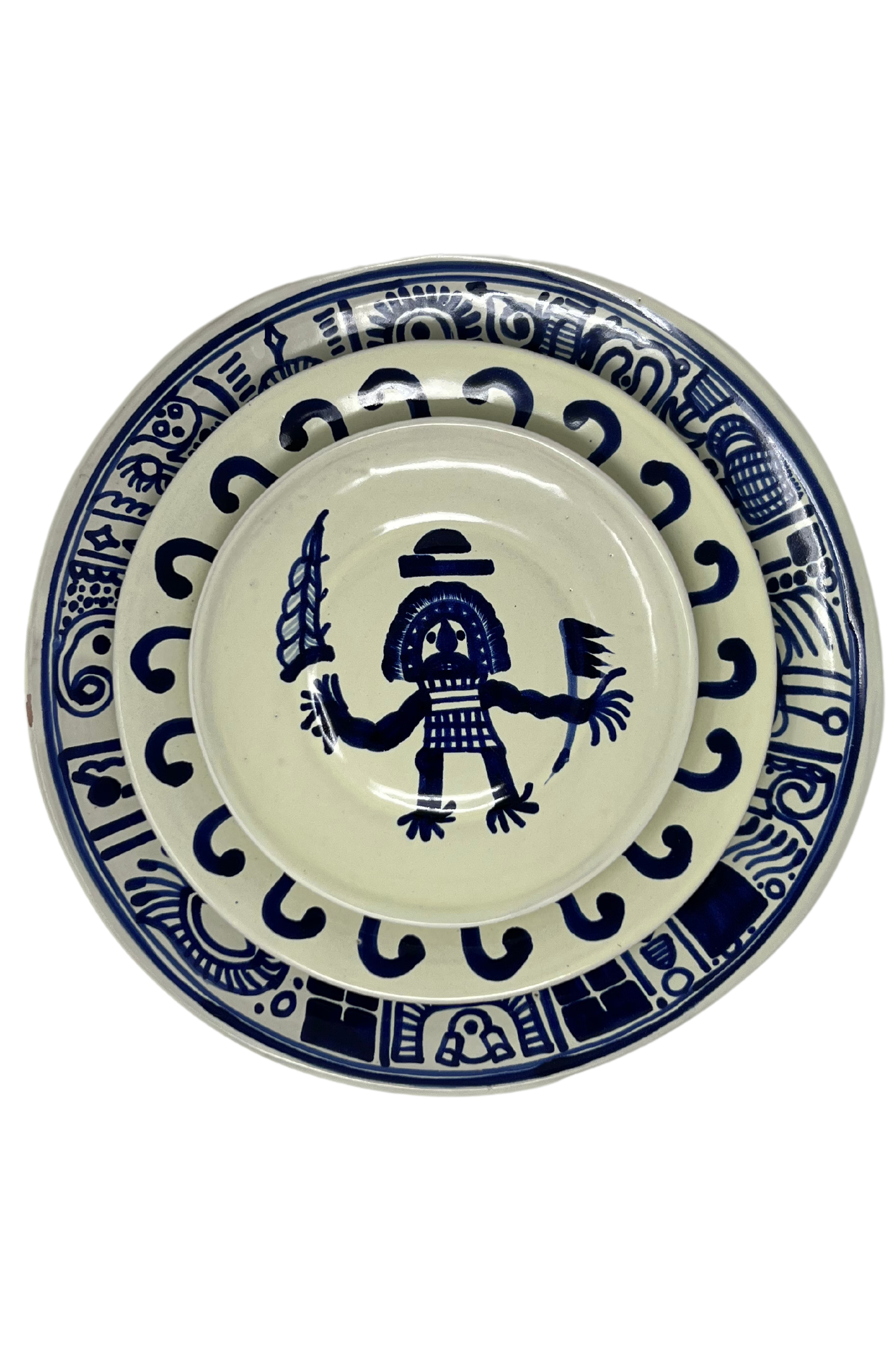 Aztec 12-Piece Dinnerware Set by Agave (HerStory Exclusive)