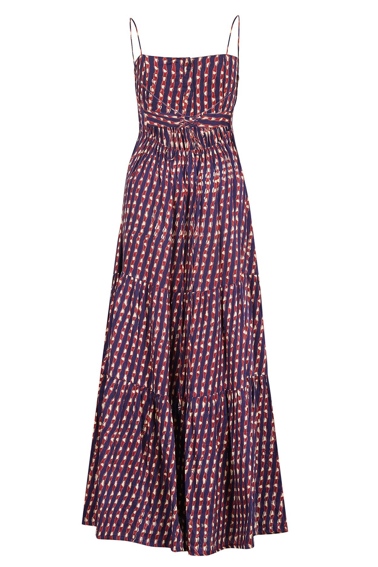 Seville Maxi Dress Block Print by Hess