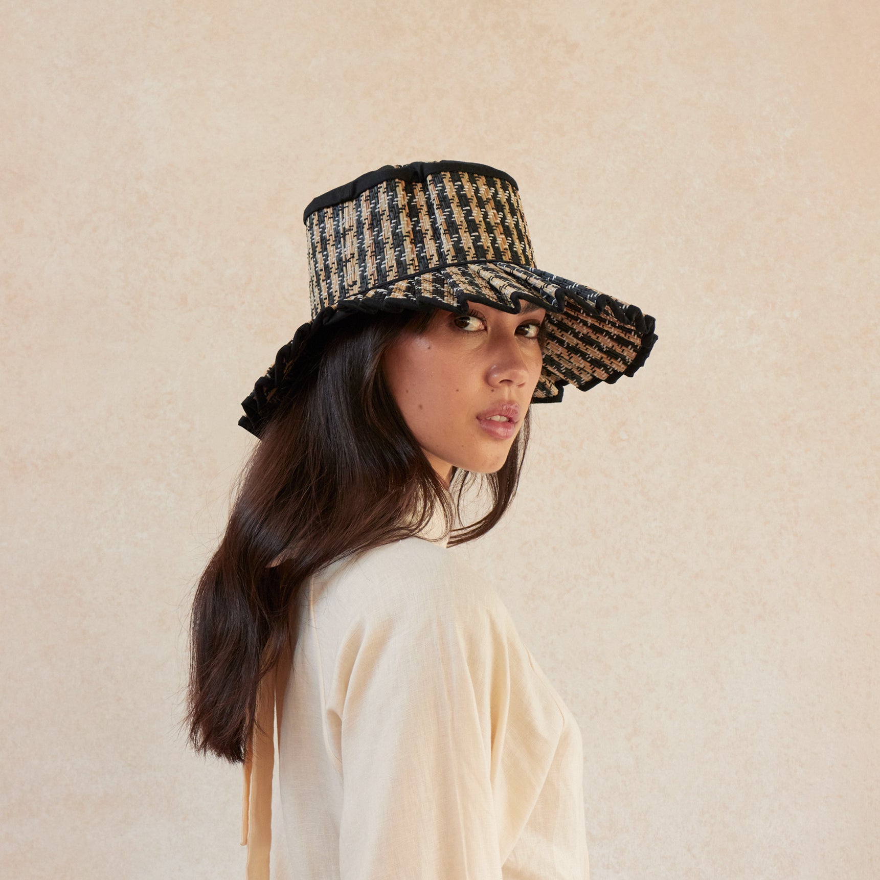 Roma Luxe Shell Hat by Lorna Murray