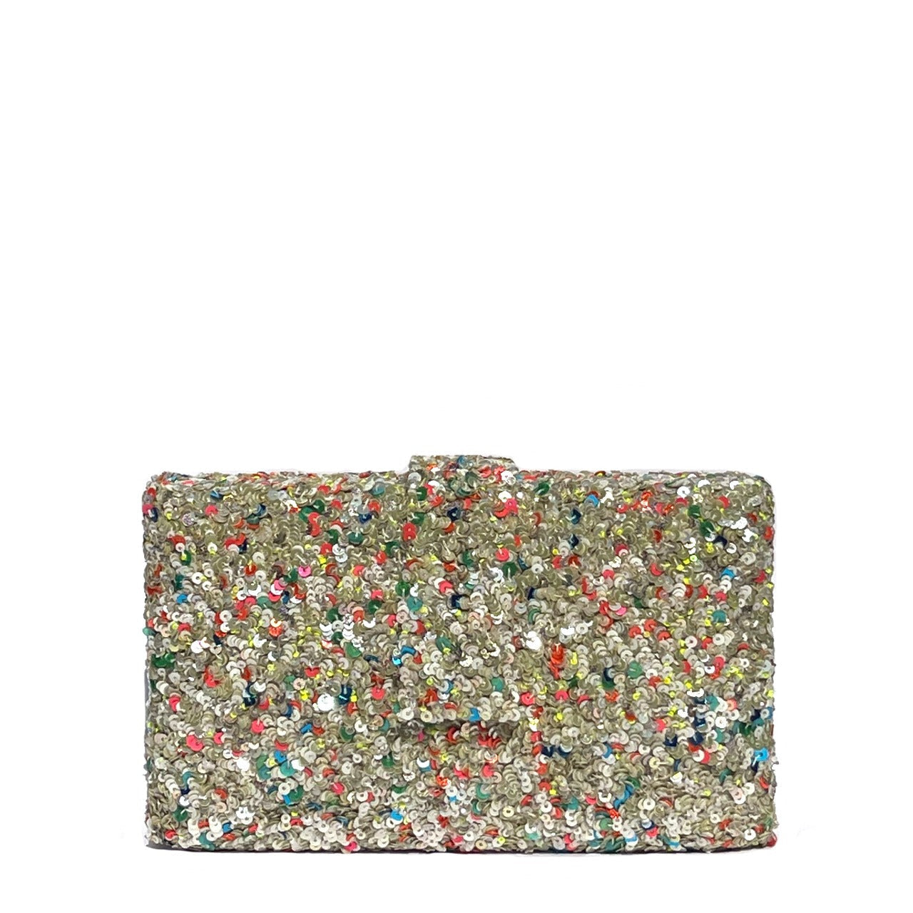 Sprinkled Donut Clutch by Simitri