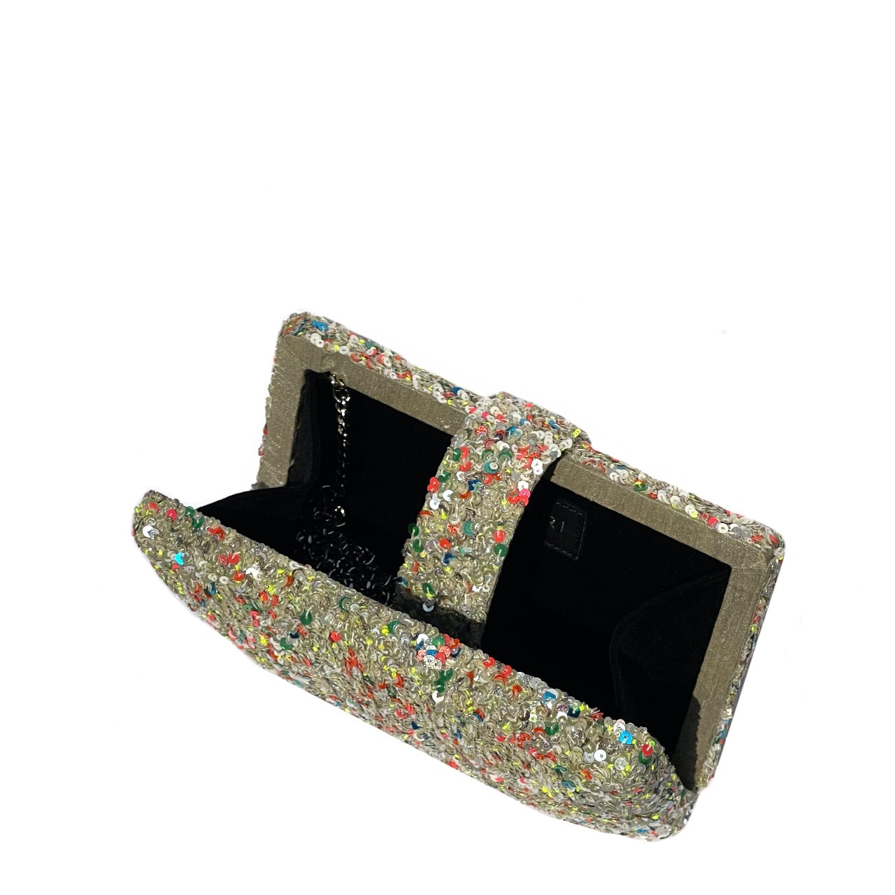 Sprinkled Donut Clutch by Simitri