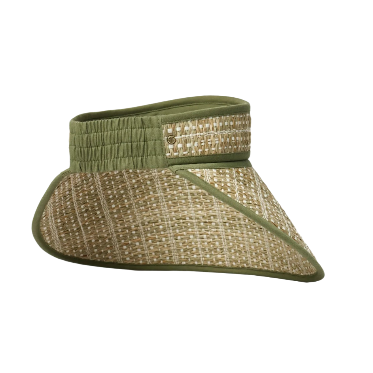 Lorna Murray sun visor - olive green