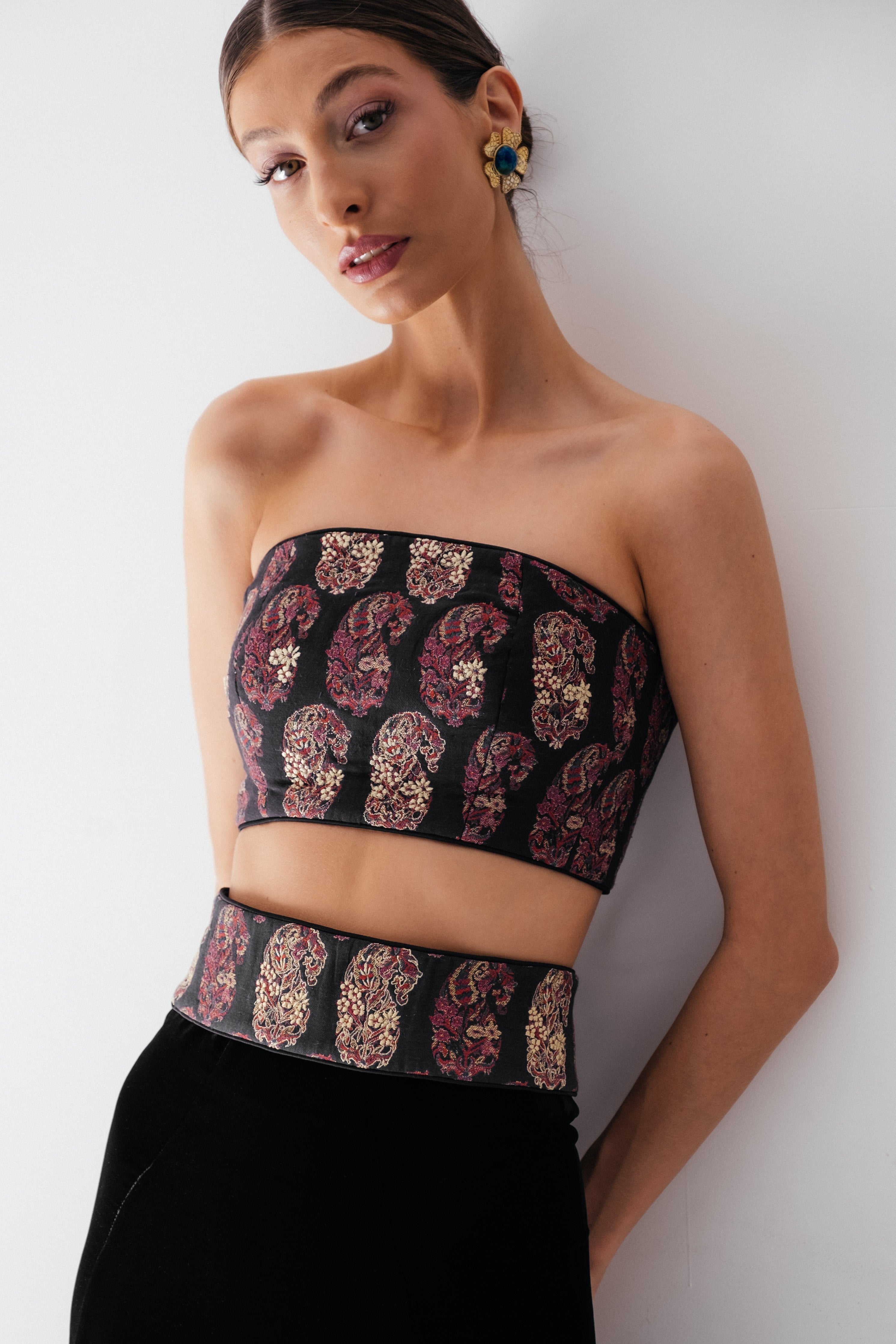 Termeh Jahan Top - Paisley by RosewaterHouse