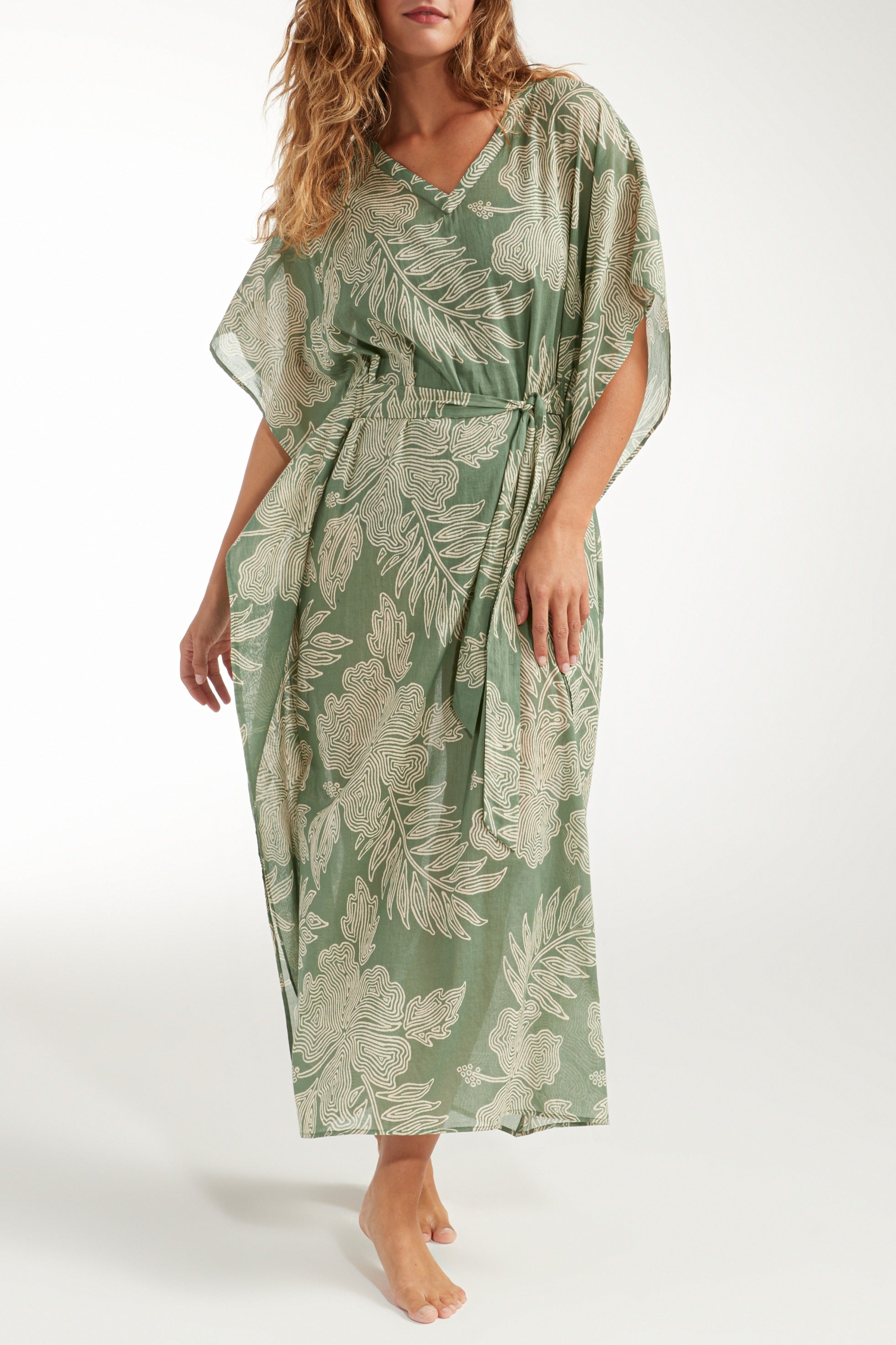 Carrie Long Caftan by Hermoza