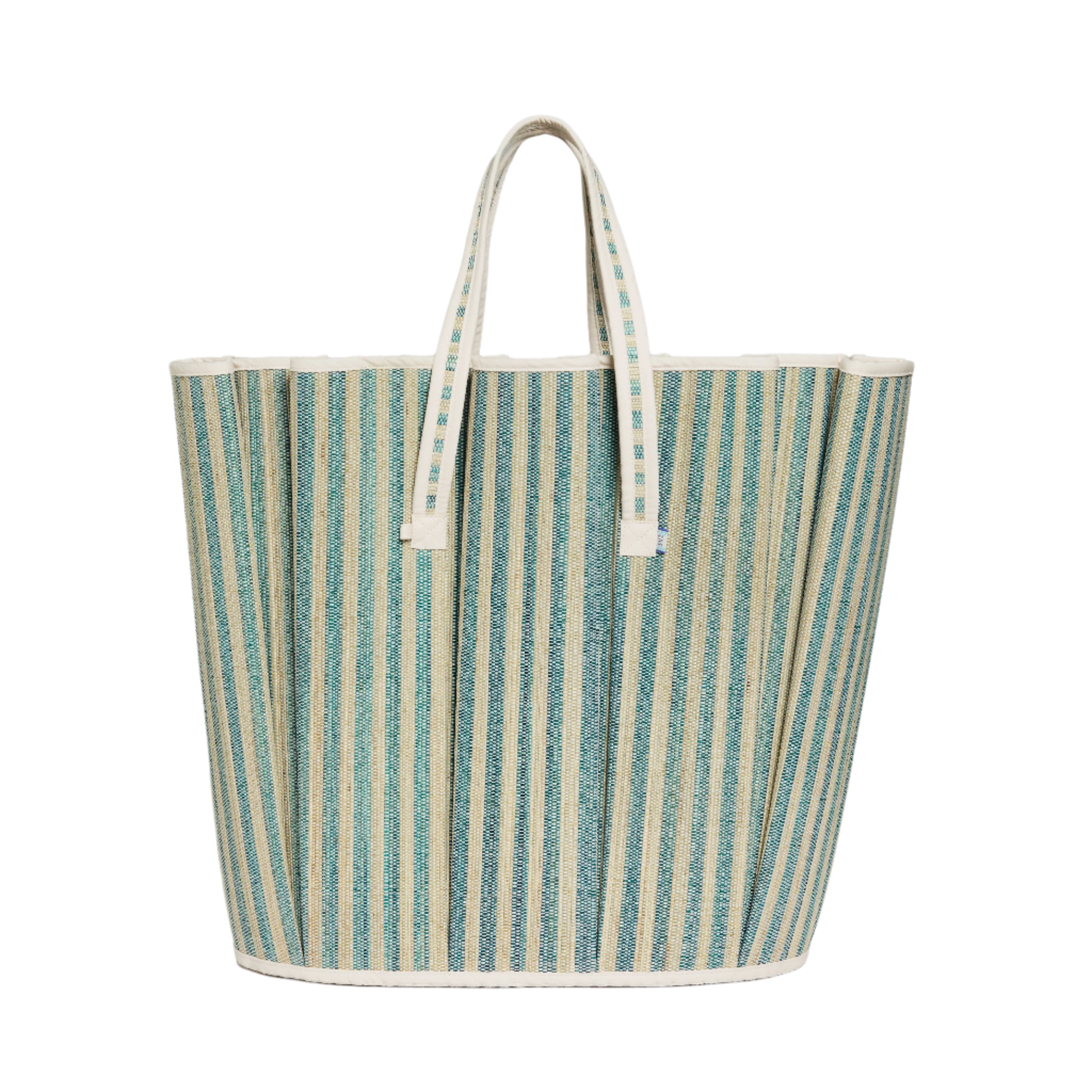 Natalie Simkins Exclusive Azure Bone | Maxi Tropez Tote by Lorna Murray