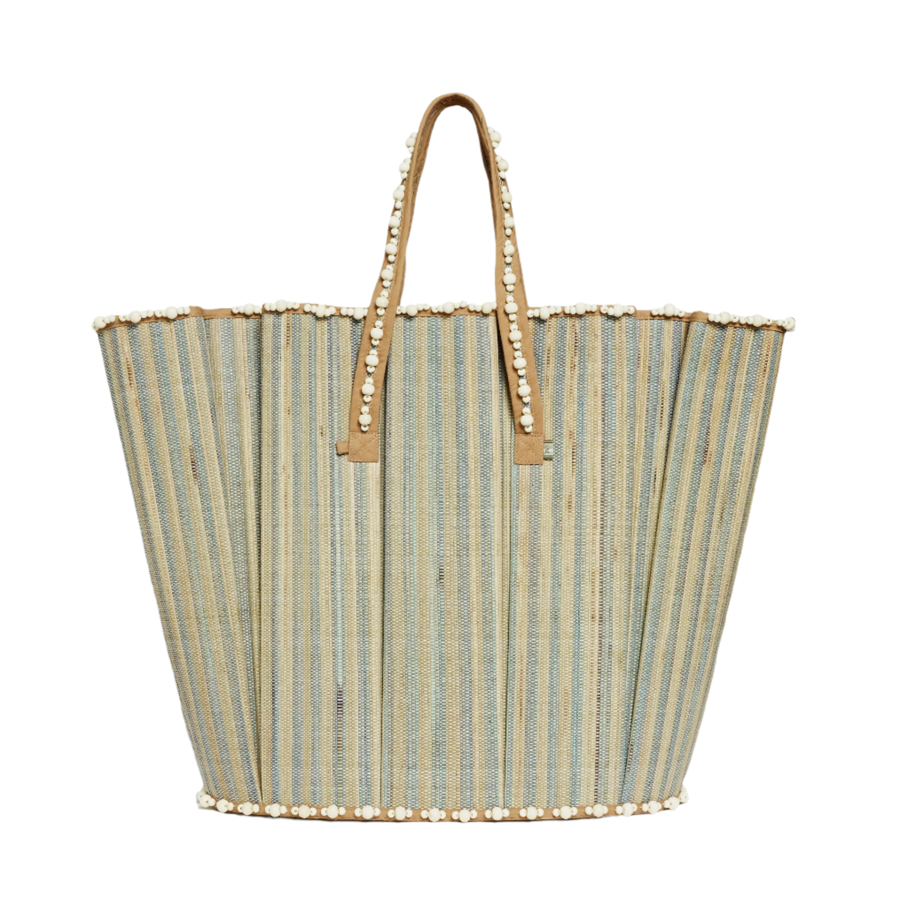 Natalie Simkins Exclusive Azure Caramello | Maxi Tropez Tote by Lorna Murray