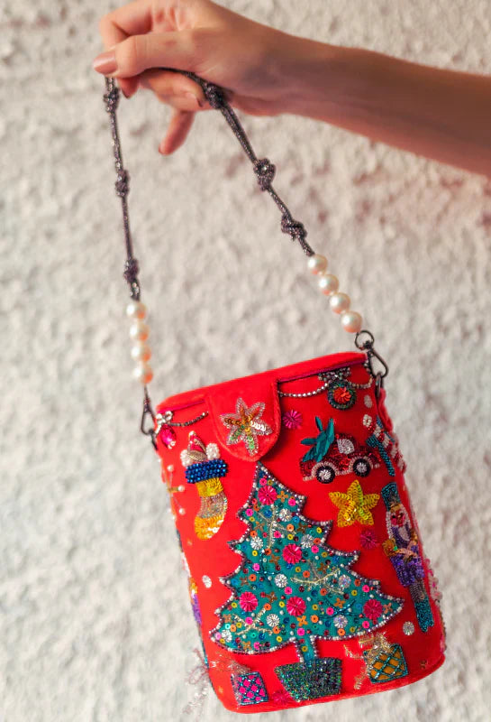 Ugly Christmas Bucket Bag by Simitri