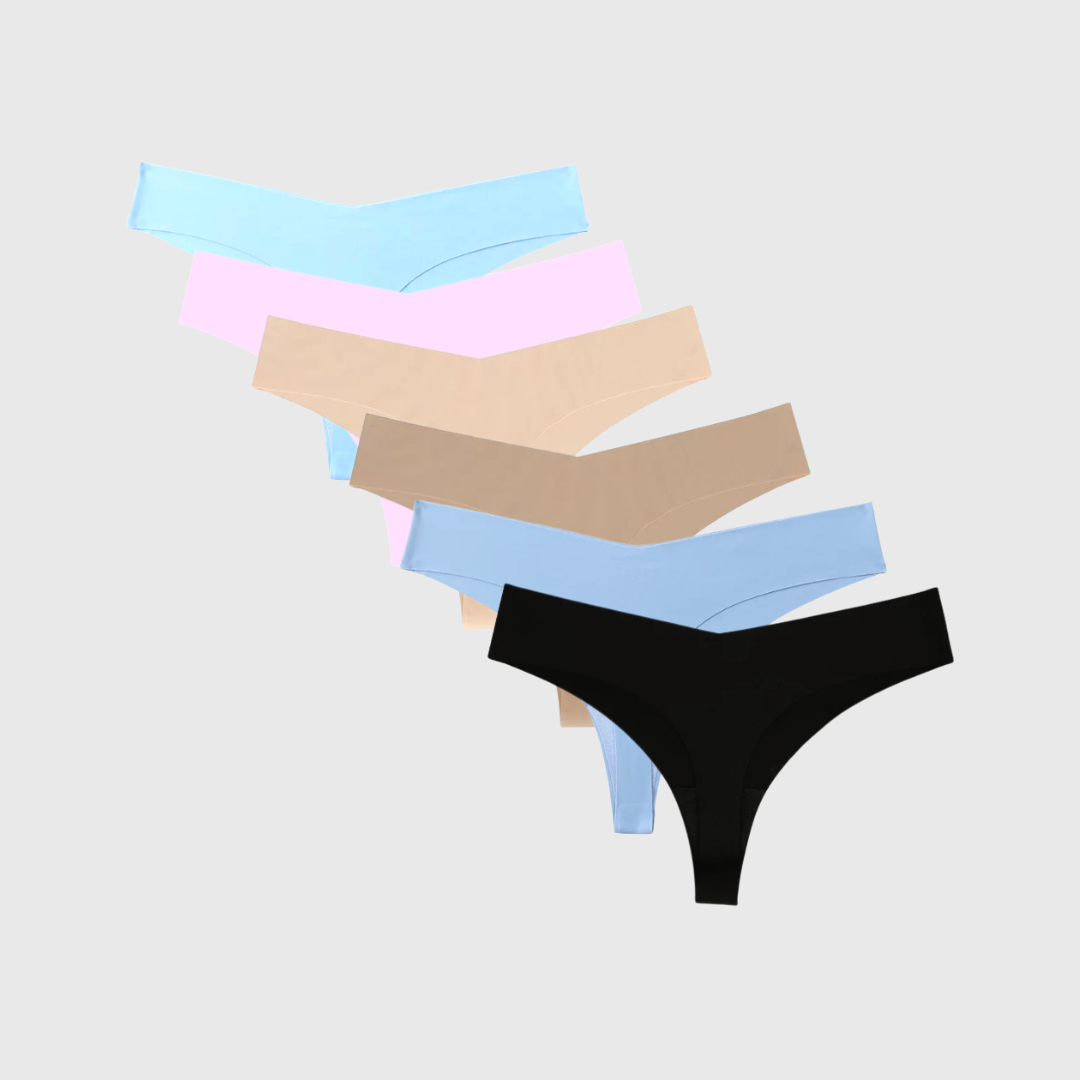 Perkies Seamless Panties: Thongs (mid-rise) by Perkies