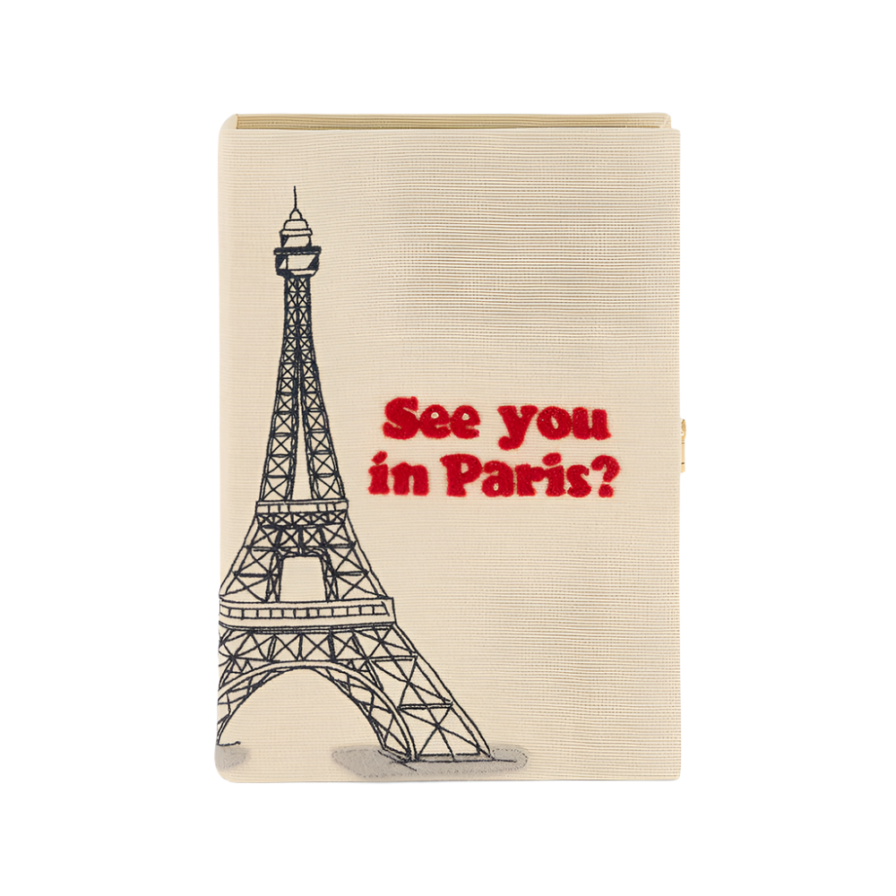 See You in Paris Book Clutch by Olympia Le-Tan