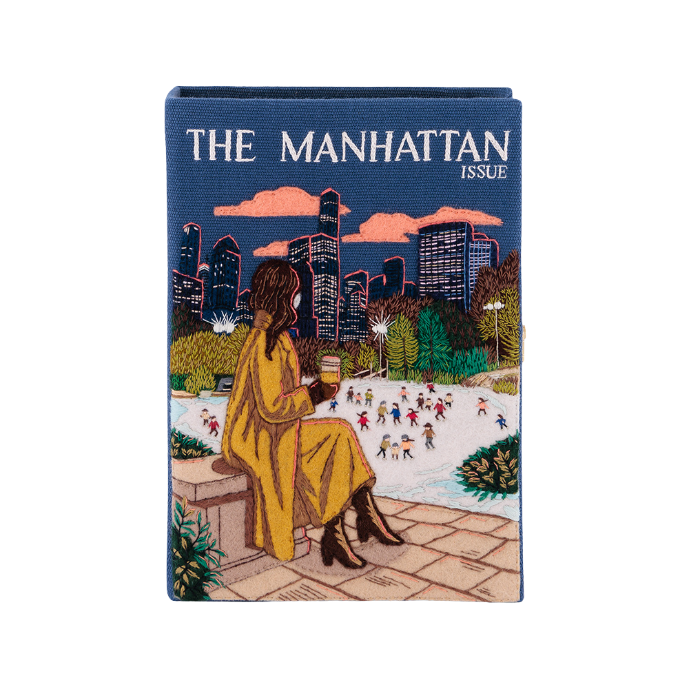 The Manhattan Issue Book Clutch by Olympia Le Tan