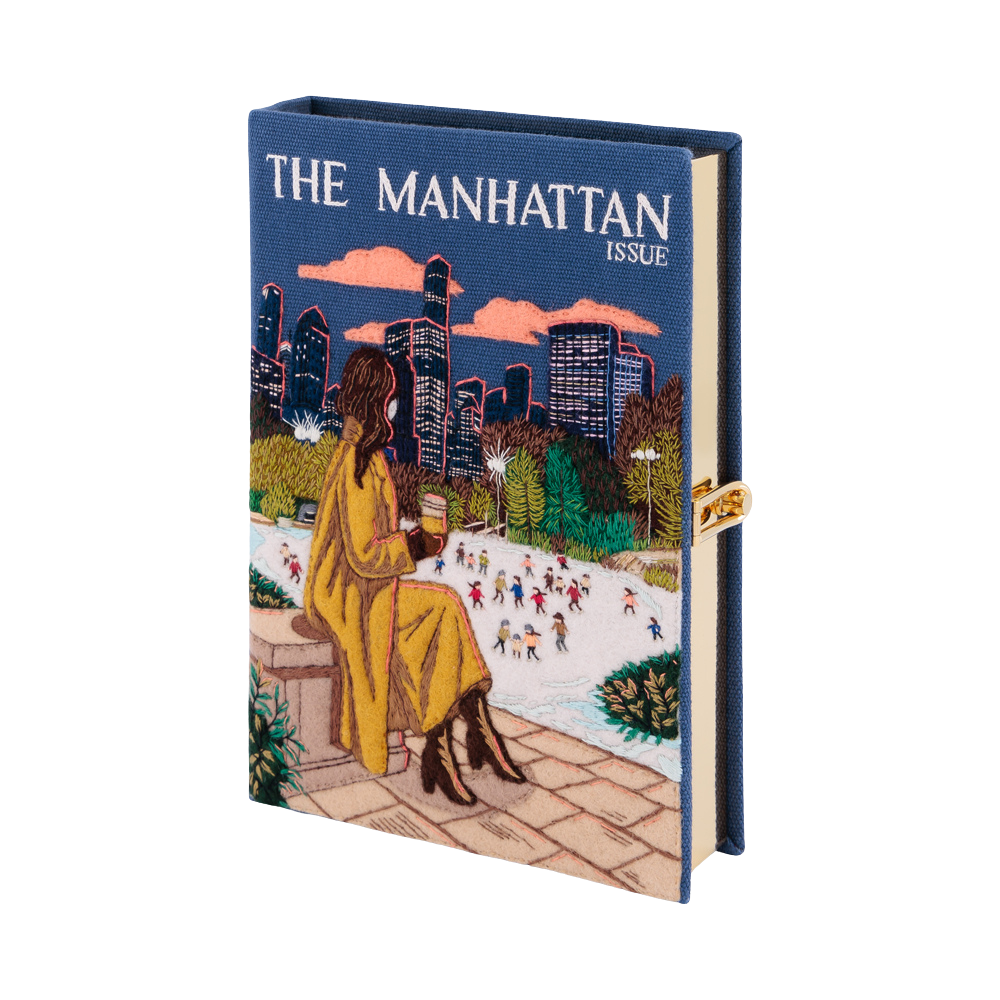 The Manhattan Issue Book Clutch by Olympia Le Tan