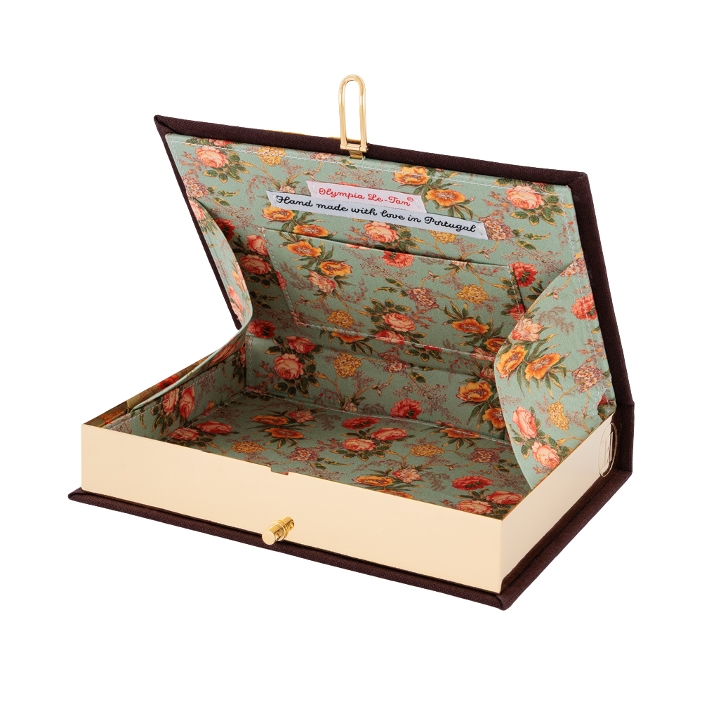 First Class Breakfast Book Clutch by Olympia Le Tan