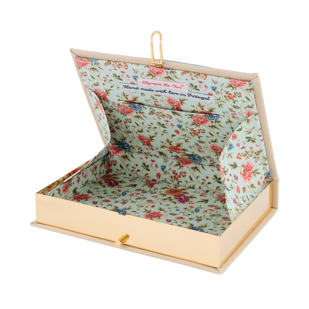 Hotel Spa Book Clutch by Olympia Le Tan