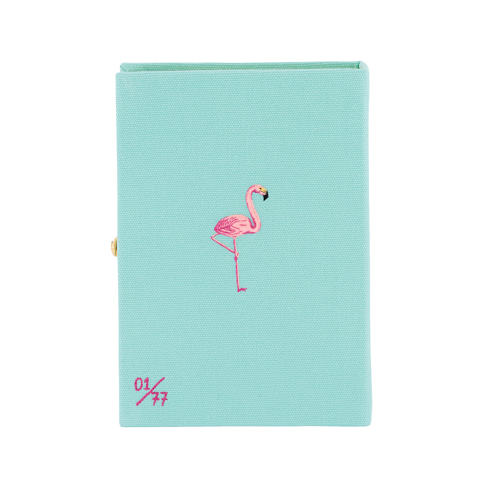Miami Book Clutch by Olympia Le Tan