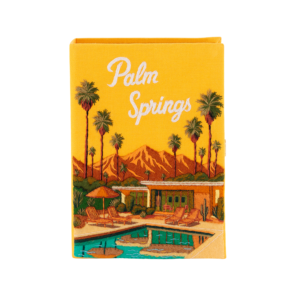 Palm Springs Book Clutch by Olympia Le Tan
