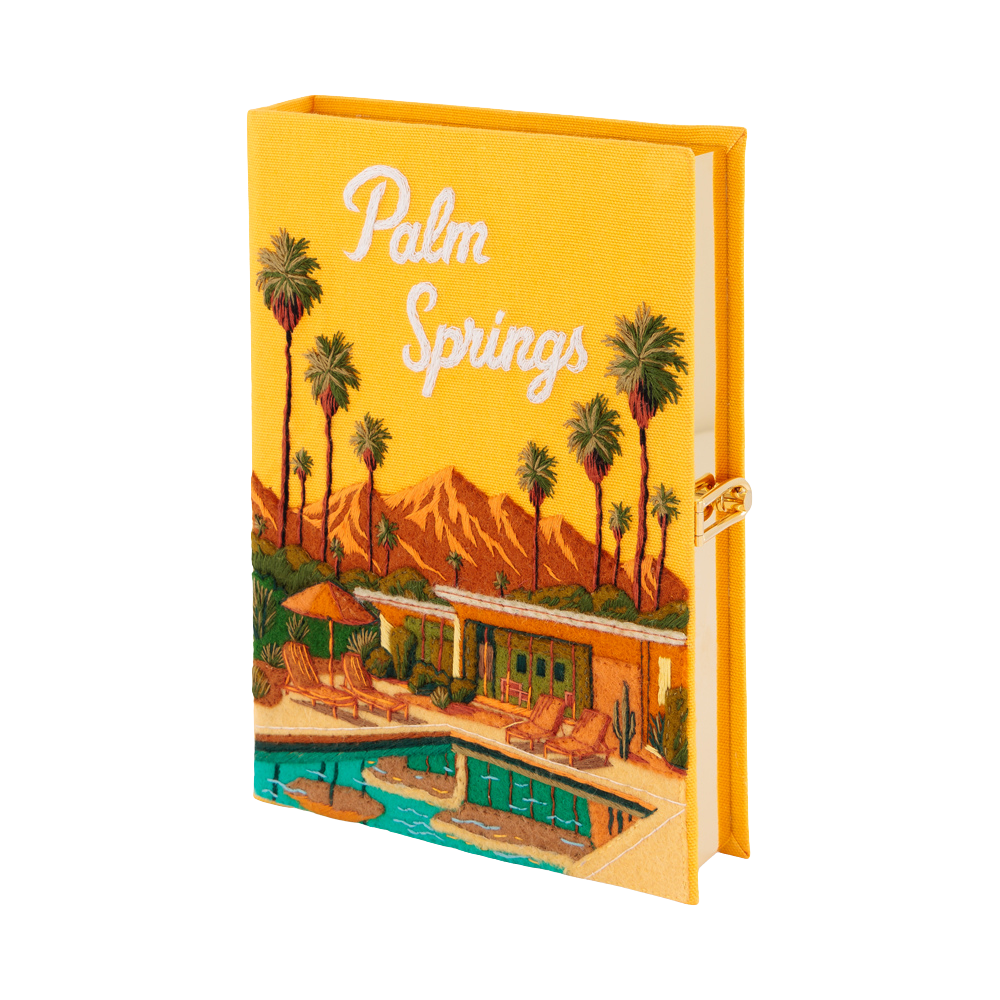 Palm Springs Book Clutch by Olympia Le Tan