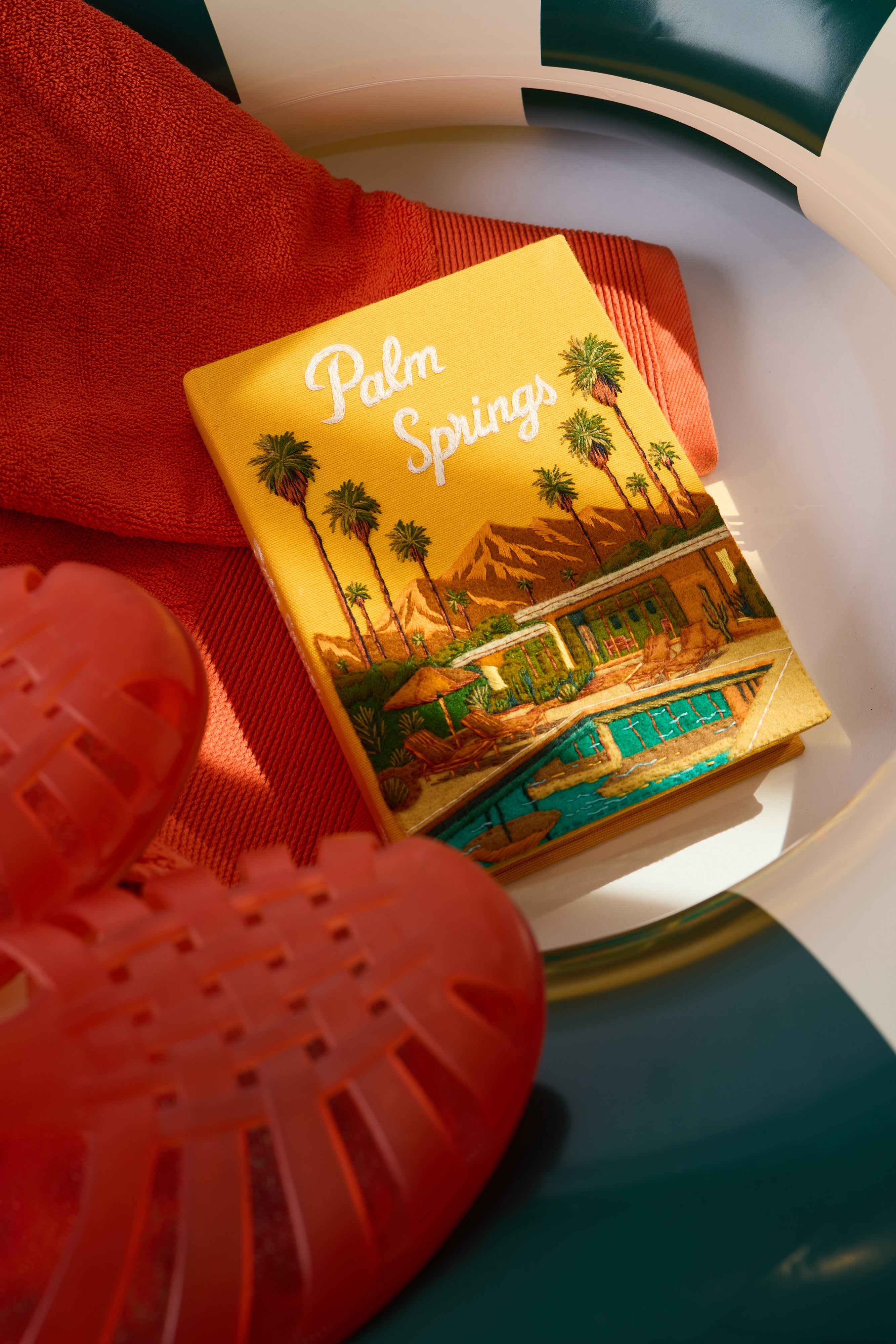 Palm Springs Book Clutch by Olympia Le Tan