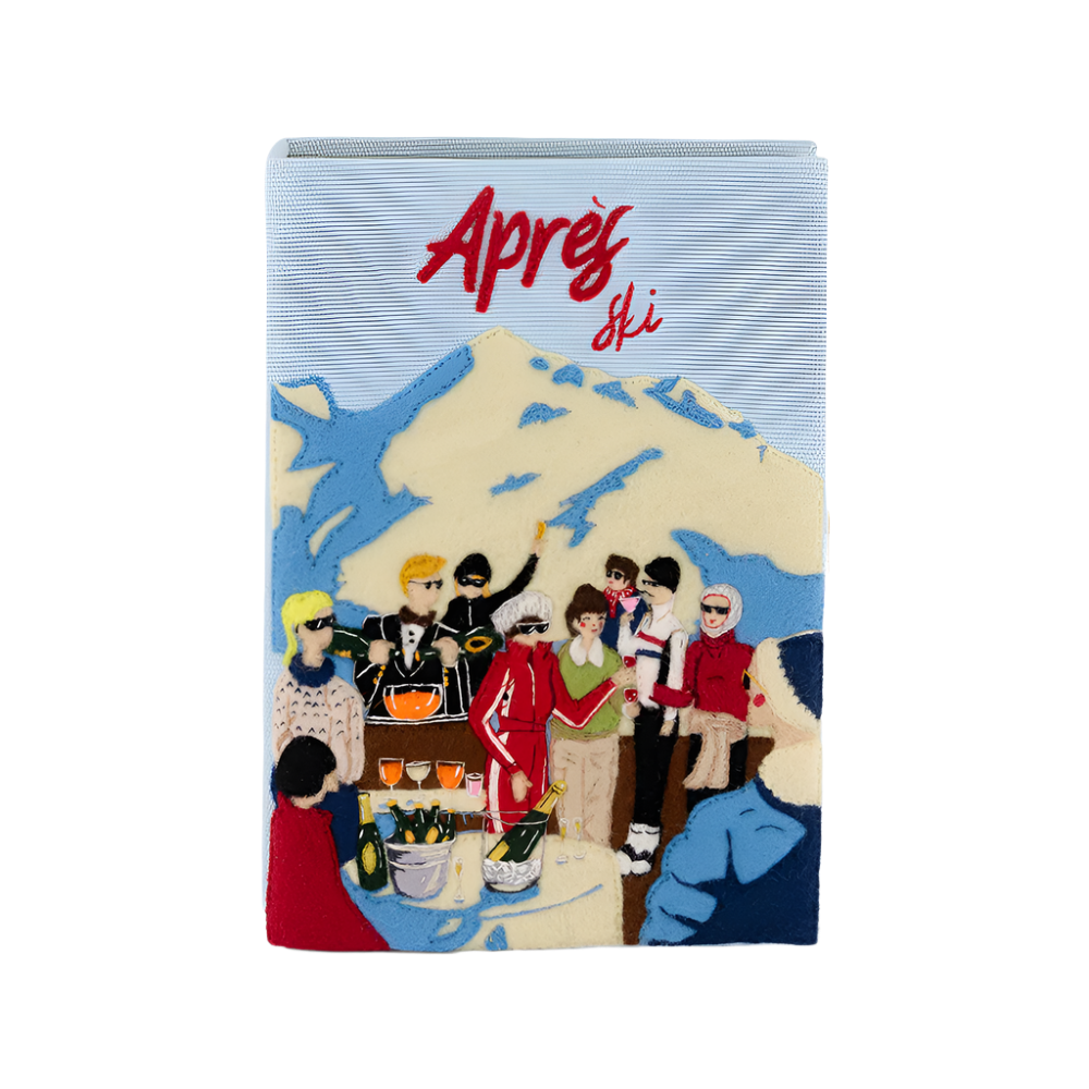 Apres Ski Book Clutch by Olympia Le-Tan