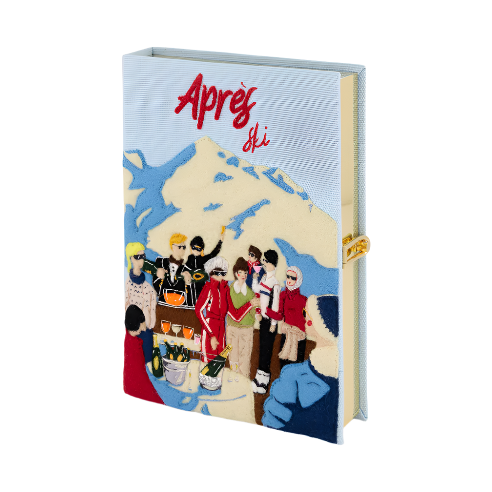 Apres Ski Book Clutch by Olympia Le-Tan