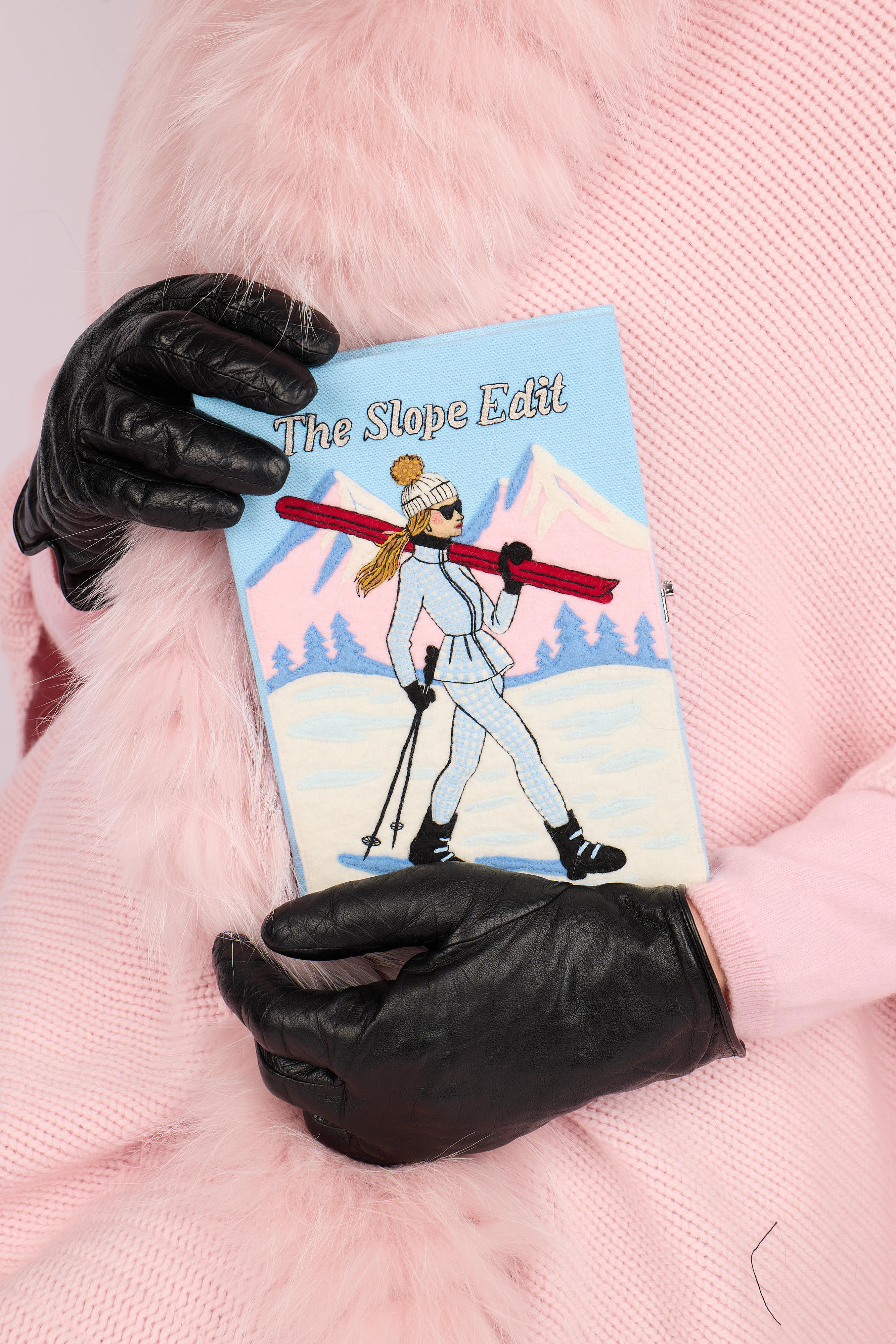 The Slope Edit Book Clutch by Olympia Le Tan
