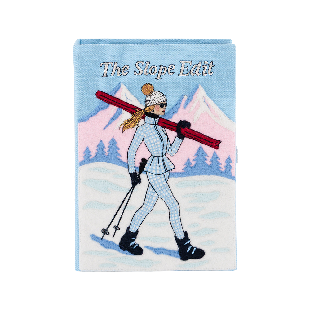 The Slope Edit Book Clutch by Olympia Le Tan