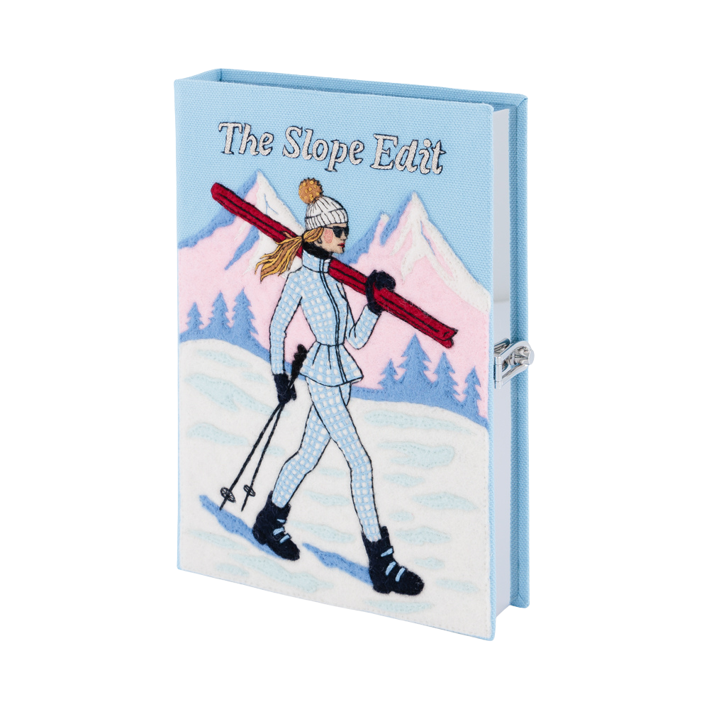 The Slope Edit Book Clutch by Olympia Le Tan