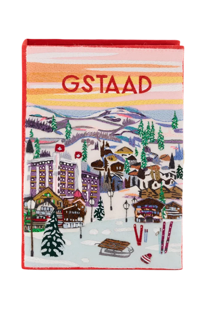 Gstaad Ski Clutch by Olympia Le-Tan