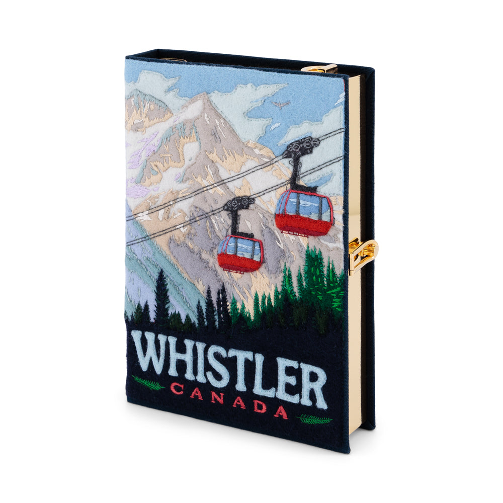 Whistler Book Clutch (Strapped) by Olympia Le-Tan
